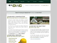 Tablet Screenshot of dunn-well.com